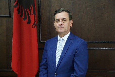Dr. Sokol Sadushi, Präsident des obersten Gerichtshofes der Republik Albanien
